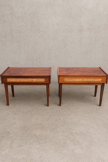 Mid century Danish teak stock sideboards drawers