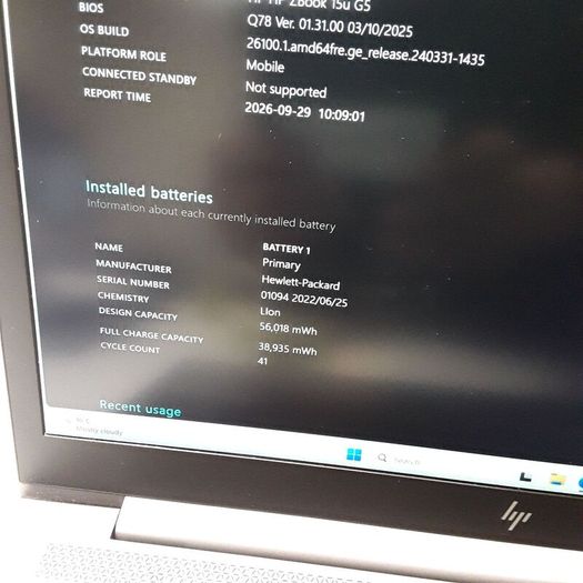 HP ZBook 15u G5 | Intel Core i7-8550U | 16GB RAM Laptop