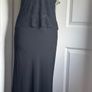 Maria Bonita Black Beaded Evening Gown BNWT Size 10-12 Approx Image 6