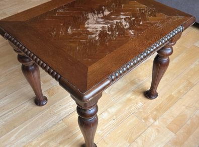 Solid mahogany coffee table