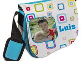 Personalised Custom Printed Kids Bag Julia Light Blue