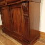 Two-door antique Victorian mahogany bookcase Image 5