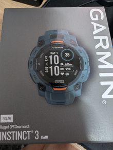 Garmin instinct 3 45mm solar smartwatch