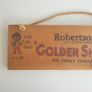 Robertson's Golden shred wooden sign Image 2