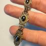 Stunning 19th Century Silver and Polished Agate bracelet Image 4