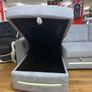 New Dallas Grey & Beige Fabric Electric Sofa Bed Image 9