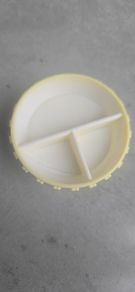 Bowl Yellow and White Newborn Twins MLP G1 My Little Pony Accessories