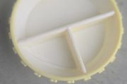 Bowl Yellow and White Newborn Twins MLP G1 My Little Pony Accessories