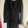 All Saints Tuxedo Style Black Jacket Size 8 Image 6