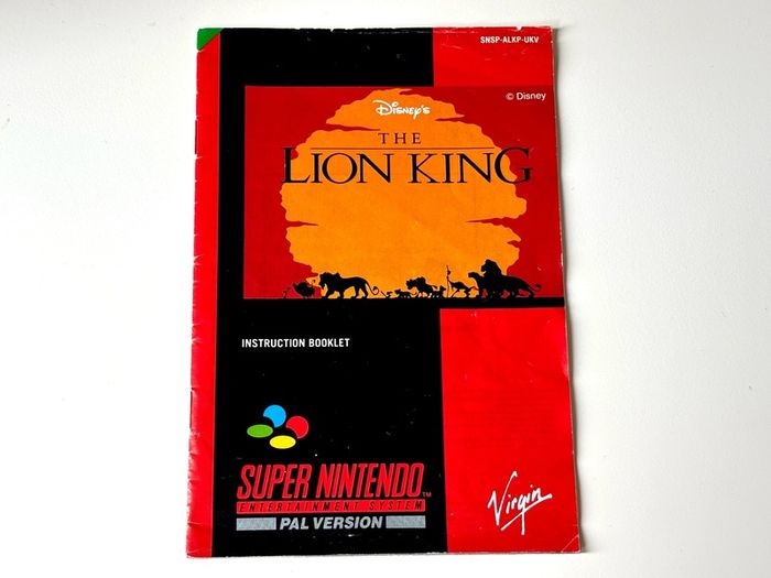 Disney's The Lion King for Nintendo SNES - Boxed