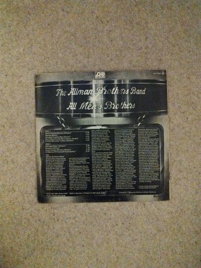Allman brothers All men's brothers lp