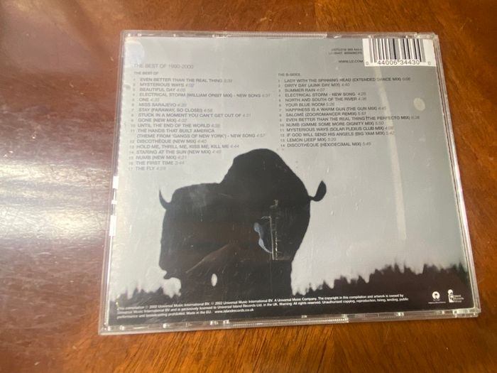 The Best of U2 1990-2000 & B-Sides Double CD