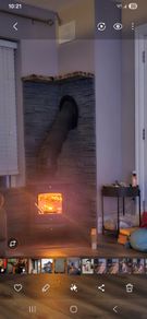 wood burning stove