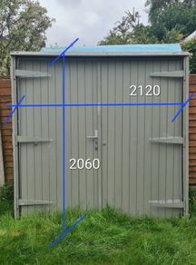 Wooden garage doors