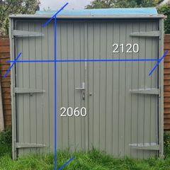 Wooden garage doors