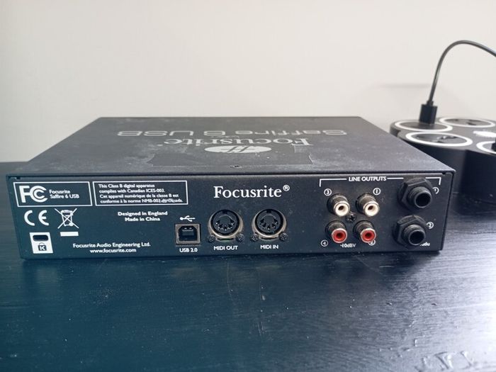 Focusrite Saffire 6 USB (read ad)