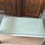 Two tier Glass table in great condition. Image 3