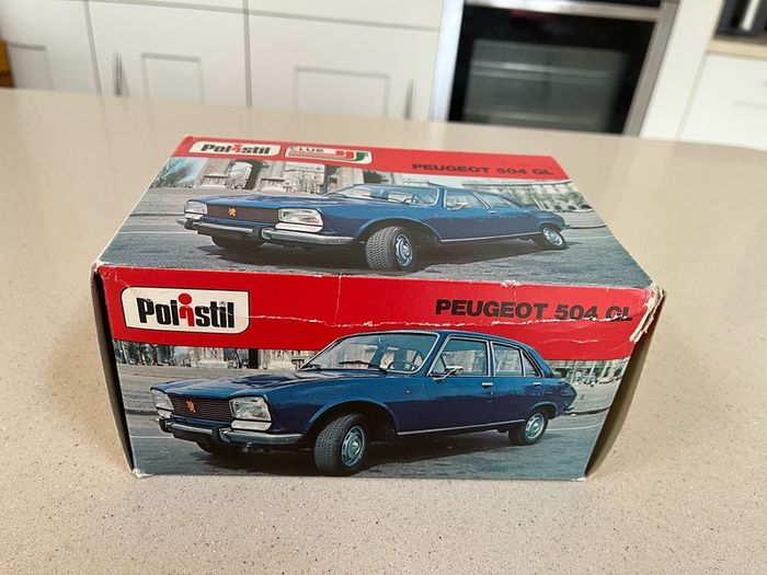 Peugeot 504 GL scale 1/25 Year 1976 Polistil Rare