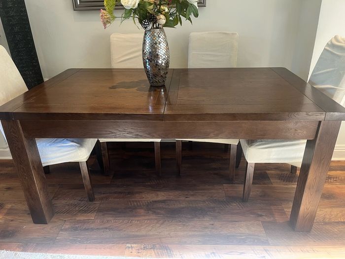 Oak Table and Chairs
