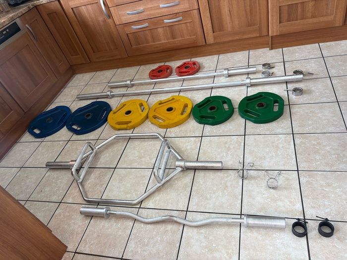 Chepaest Olympic Bars And Olympic Weights Set On Adverts!!!