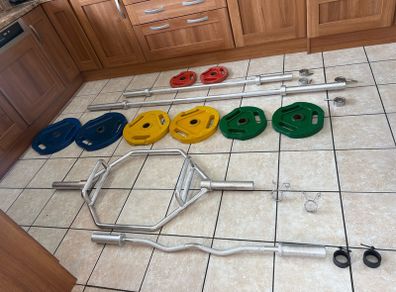Chepaest Olympic Bars And Olympic Weights Set On Adverts!!!