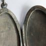 Vintage Hallmarked Extra Large Sterling Silver Decorative Oval Locket & Chain L-18" - 11,50g Image 6