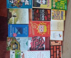 5 euro each. Various joke, maths and other books