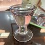 Antique Victorian 19th Century Glass Ice Cream Penny Lick or Deception Glass Image 2