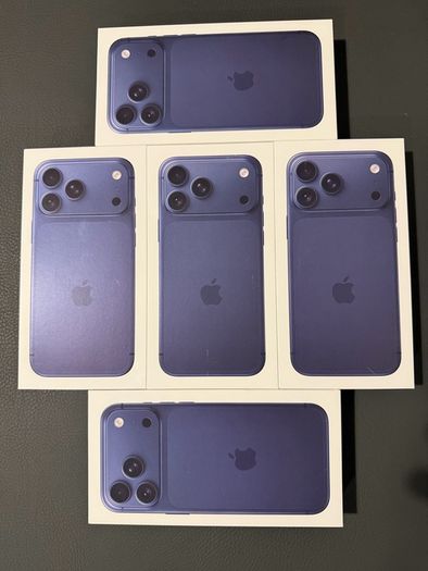 iphone 17 Pro Max 256GB (ORANGE/BLUE/SILVER COLOUR )IRISH STOCK/EU Unlocked Brand New Sealed 1 year Apple Warranty Free Screen Protector and Phone Cover RECEIPT