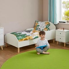House Toys Kids White Toddler Bed