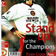Man Utd 'UNITED' official magazines 1996-97