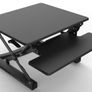 Black Standing Desk Converter Image 3