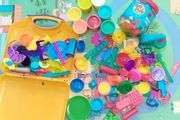 Large Play Doh Bundle with trolley bag