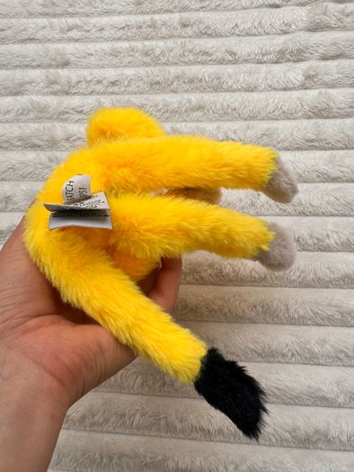 Nature Planet Re-pets Plush Monkey Hanging Yellow approx. 25 cm. Used Please see photos