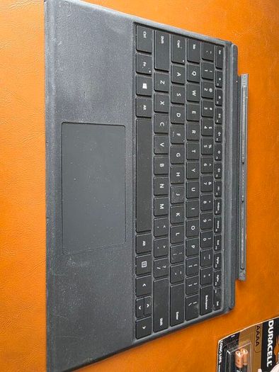 Microsoft Surface Pro 7 with accessories.