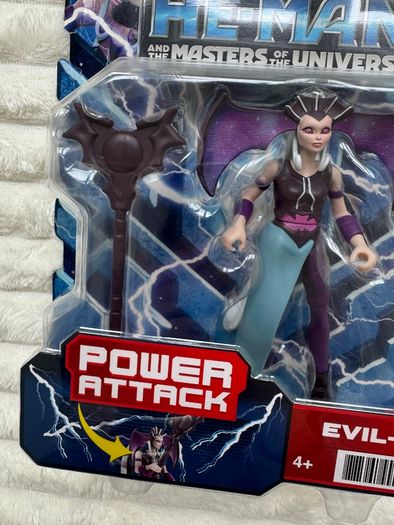 Mattel He-Man and The Masters of the Universe Power Attack Evil-Lyn new Damaged box Please look at the pictures