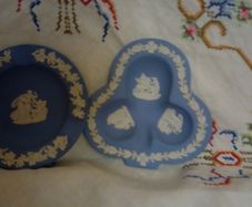 Wedgwood Blue Jasperware Trinket dish