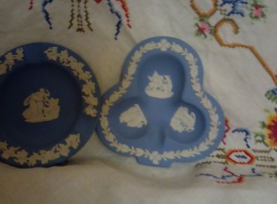 Wedgwood Blue Jasperware Trinket dish