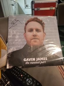 Gavin James Autographed the sweetest part signed vinyl