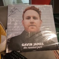 Gavin James Autographed the sweetest part signed vinyl