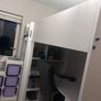 SMASTAD Ikea bunk bed with desk and wardrobe Image 4