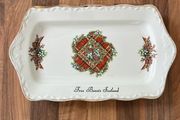 Scottish tartan Sandwich Plate