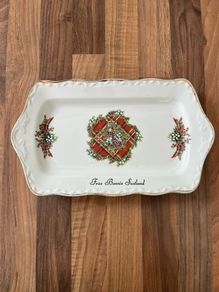 Scottish tartan Sandwich Plate