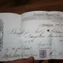 Antique Arthur Guinness Stock Receipts 60 each Image 8