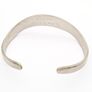 Vintage Modernist 925 Sterling Silver Bangle Image 3