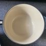 Le Creuset Cast Iron 3pc Pot Set Grey Vintage France Image 4