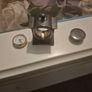 Japanese movement DD quartz antique minature clock Image 4