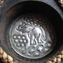 Hand carved wooden elephant candle holder Image 4