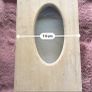 Wooden Tissue Box Cover. Rustic Heart Design Image 4