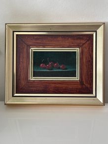 Original oil painting by artist Maria Sas,